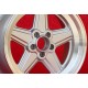 Mercedes Penta 8x17 ET11 5x112 silver/diamond cut 107 108 109 116 123 126 cerchio wheel jante felge llanta