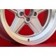 Mercedes Penta 8x17 ET11 5x112 silver/diamond cut 107 108 109 116 123 126 cerchio wheel jante felge llanta