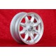 Renault Minilite 5.5x13 ET25 3x130 silver/diamond cut R4, R5, R6 cerchio wheel jante felge llanta