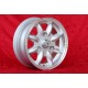 Renault Minilite 5.5x13 ET25 3x130 silver/diamond cut R4, R5, R6 cerchio wheel jante felge llanta