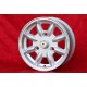 Renault Minilite 5.5x13 ET25 3x130 silver/diamond cut R4, R5, R6 cerchio wheel jante felge llanta