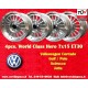 4 llantas WCHE 7x15 4x100 Opel VW Mazda Toyota BMW E30  E30 1502-2002 tii Opel Kadett B-C Manta Ascona A-B GT Olympia A 
