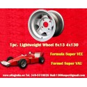 1 wheel Formula 8x13 4x130 Super Vee Formula  Formula  silver