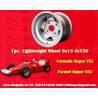 1 jante Formula 8x13 4x130 Super Vee Formula  Formula  silver