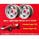 Volkswagen Super Vee 6x13 ET3.5 4x130 silver Super Vee Formula cerchi wheels jantes felgen llantas