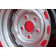 Porsche 7x15 ET23.3 5x130 silver 356 C SC, 911 -1969, 912 cerchio wheel jante felge llanta