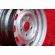 Porsche 6x15 ET36 5x130 silver 356 C SC, 911 -1969, 912 cerchio wheel jante felge llanta