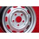 Porsche 5.5x15 ET42 5x130 silver 356 C SC, 911 -1969, 912 cerchio wheel jante felge llanta