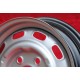 Porsche 4.5x15 ET42 5x130 silver 356 C SC, 911 -1969, 912 cerchio wheel jante felge llanta