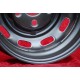 Porsche 4.5x15 ET42 5x130 silver 356 C SC, 911 -1969, 912 cerchio wheel jante felge llanta