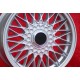 BMW BBS 7x16 ET25 4x100 silver 3 E21 E30 cerchi wheels jantes felgen llantas