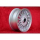 BMW BBS 7x16 ET25 5x120 silver 3 E30 M3 cerchi wheels jantes felgen llantas