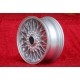 BMW BBS 7x16 ET25 5x120 silver 3 E30 M3 cerchi wheels jantes felgen llantas
