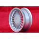 BMW Alpina 7.5x17 ET25 5x120 silver 3 E30 cerchi wheels jantes felgen llantas