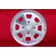 Volkswagen Baby Fuchs 5.5x15 ET35 4x130 silver/diamond cut Beetle 67-, Karmann Ghia 67-, Type 3, 411, 412 cerchi wheels jantes f