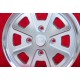 Volkswagen Baby Fuchs 5.5x15 ET35 4x130 silver/diamond cut Beetle 67-, Karmann Ghia 67-, Type 3, 411, 412 cerchi wheels jantes f