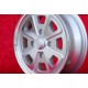 Volkswagen Baby Fuchs 5.5x15 ET35 4x130 silver/diamond cut Beetle 67-, Karmann Ghia 67-, Type 3, 411, 412 cerchi wheels jantes f