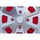 Volkswagen Baby Fuchs 5.5x15 ET35 4x130 silver/diamond cut Beetle 67-, Karmann Ghia 67-, Type 3, 411, 412 cerchi wheels jantes f
