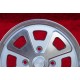 Volkswagen Baby Fuchs 5.5x15 ET35 4x130 silver/diamond cut Beetle 67-, Karmann Ghia 67-, Type 3, 411, 412 cerchi wheels jantes f