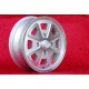 Volkswagen Baby Fuchs 5.5x15 ET35 4x130 silver/diamond cut Beetle 67-, Karmann Ghia 67-, Type 3, 411, 412 cerchio wheel jante fe