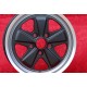 Porsche  Fuchs 7.5x17 ET52 5x130 matt black/diamond cut 944 1987 944S 944S2 968 928 964 993 996 cerchio wheel jante felge llanta