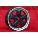 Porsche  Fuchs 7.5x17 ET52 5x130 matt black/diamond cut 944 1987 944S 944S2 968 928 964 993 996 cerchio wheel jante felge llanta