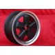 Porsche  Fuchs 7.5x17 ET52 5x130 matt black/diamond cut 944 1987 944S 944S2 968 928 964 993 996 cerchio wheel jante felge llanta