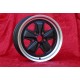Porsche  Fuchs 9x17 ET47 5x130 matt black/diamond cut 944 1987-, 944S, 944S2, 968, 928, 964, 993, 996, Boxter  cerchio wheel jan