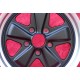 Porsche  Fuchs 9x17 ET47 5x130 matt black/diamond cut 944 1987-, 944S, 944S2, 968, 928, 964, 993, 996, Boxter  cerchio wheel jan
