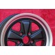 Porsche  Fuchs 9x17 ET47 5x130 matt black/diamond cut 944 1987-, 944S, 944S2, 968, 928, 964, 993, 996, Boxter  cerchio wheel jan