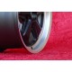 Porsche  Fuchs 9x17 ET47 5x130 matt black/diamond cut 944 1987-, 944S, 944S2, 968, 928, 964, 993, 996, Boxter  cerchio wheel jan
