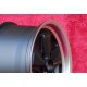 Porsche  Fuchs 9x17 ET47 5x130 matt black/diamond cut 944 1987-, 944S, 944S2, 968, 928, 964, 993, 996, Boxter  cerchio wheel jan