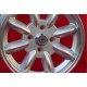 Volkswagen Minilite 5.5x15 ET25 4x130 silver/diamond cut Porsche 914 1.7, 1.8, 2.0   Volkswagen Beetle 67- cerchio wheel jante f