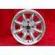 Fiat Minilite 6x13 ET13 7x13 ET-7 4x98 silver/diamond cut 124 Berlina, Coupe, Spider, 125, 127, 131, 132, X cerchi wheels felgen