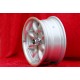 Fiat Minilite 6x13 ET13 7x13 ET-7 4x98 silver/diamond cut 124 Berlina, Coupe, Spider, 125, 127, 131, 132, X cerchi wheels felgen