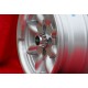 Fiat Minilite 6x13 ET13 7x13 ET-7 4x98 silver/diamond cut 124 Berlina, Coupe, Spider, 125, 127, 131, 132, X cerchi wheels felgen