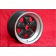 4 uds. llantas Porsche  Fuchs 8x16 ET10.6 9x16 ET15 5x130 matt black/diamond cut 911 SC, Carrera -1989, turbo -1987