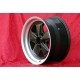 4 uds. llantas Porsche  Fuchs 9x17 ET15 10x17 ET-27 5x130 matt black/diamond cut 911 SC, Carrera -1989, turbo -1987 arri