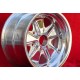 4 Stk Felgen Porsche  Fuchs 9x17 ET15 10x17 ET-27 5x130 fully polished 911 SC, Carrera -1989, turbo -1987 arriere