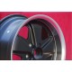 4 pcs. wheels Volkswagen Fuchs 7x16 ET23.3 5x112 matt black/diamond cut T2b, T3