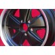 4 pz. cerchi Volkswagen Fuchs 7x16 ET23.3 5x112 matt black/diamond cut T2b, T3
