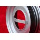 1 Stk Felge Fiat  3.5x12 ET28 4x190 silver Fiat 500
