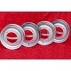 4 pcs. wheels Fiat  3.5x12 ET28 4x190 silver Fiat 500