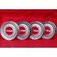 4 pcs. jantes Fiat  3.5x12 ET28 4x190 silver Fiat 500