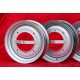 4 pcs. wheels Fiat  3.5x12 ET28 4x190 silver Fiat 500