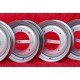 4 pcs. wheels Fiat  3.5x12 ET28 4x190 silver Fiat 500