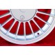 BMW Alpina 7x16 ET11 5x120 silver/black 5 E12, E28, E34, 6 E24, 7 E23, E32, E3, E9 cerchi wheels jantes llantas felgen