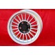 BMW Alpina 8x16 ET24 5x120 silver/black 5 E12, E28, E34, 6 E24, 7 E23, E32, E3, E9 only back axle cerchio wheel jante llanta fel