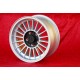 BMW Alpina 8x16 ET24 5x120 silver/black 5 E12, E28, E34, 6 E24, 7 E23, E32, E3, E9 only back axle cerchio wheel jante llanta fel