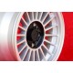 BMW Alpina 8x16 ET24 5x120 silver/black 5 E12, E28, E34, 6 E24, 7 E23, E32, E3, E9 only back axle cerchio wheel jante llanta fel